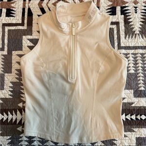 NWOT Onset Zip Crop Top